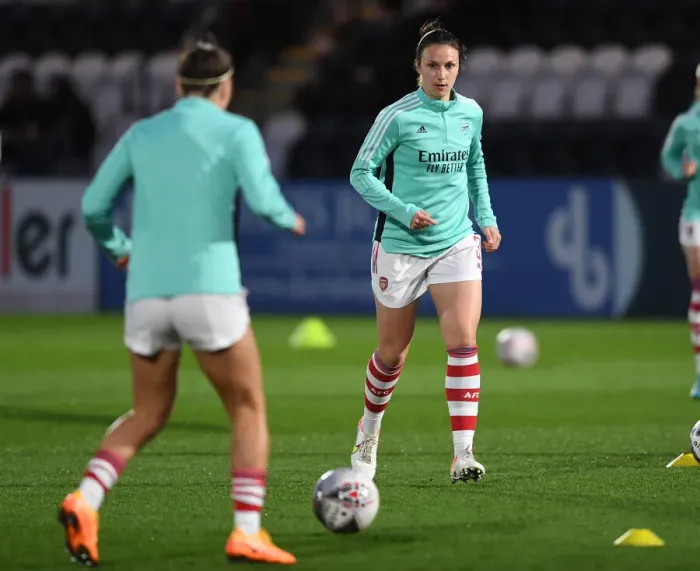 Framed Print : Arsenal's Lotte Wubben-Moy Gears Up for FA Cup Quarterfinals Clash Against Coventry United Framed Print : Arsenal's Lotte Wubben-Moy Gears Up for FA Cup Quarterfinals Clash Against Coventry United