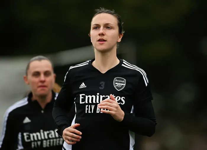 Framed Print : Arsenal's Lotte Wubben-Moy Gears Up: Arsenal Women vs Manchester City, FA Women's Super League 2022-23 Framed Print : Arsenal's Lotte Wubben-Moy Gears Up: Arsenal Women vs Manchester City, FA Women's Super League 2022-23