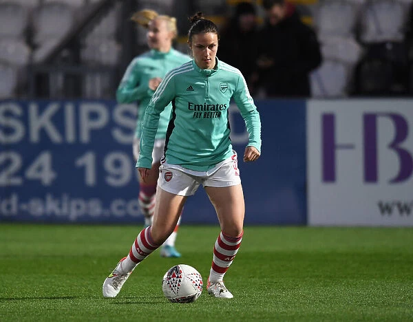 Arsenal's Lotte Wubben-Moy Prepares for FA Cup Quarterfinal Battle Against Coventry United