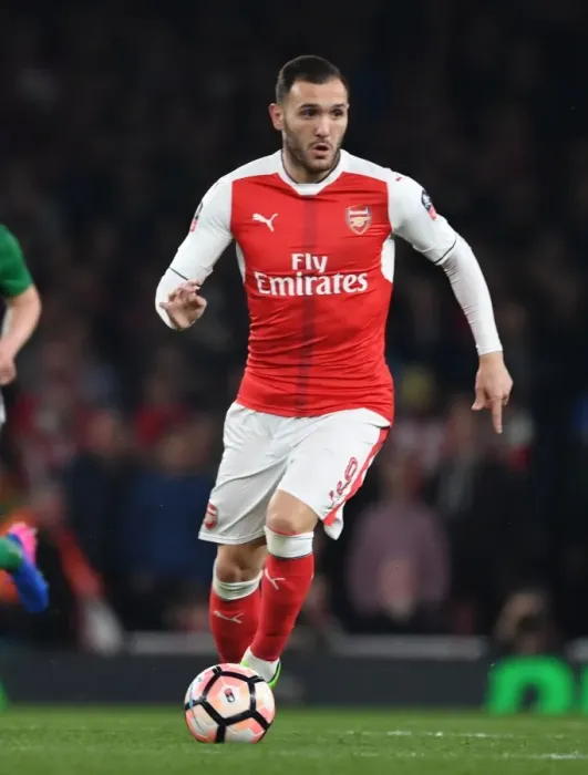 Framed Print : Arsenal's Lucas Perez in FA Cup Quarter-Final Action against Lincoln City Framed Print : Arsenal's Lucas Perez in FA Cup Quarter-Final Action against Lincoln City