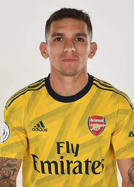 Arsenal's Lucas Torreira at 2019-20 Photocall