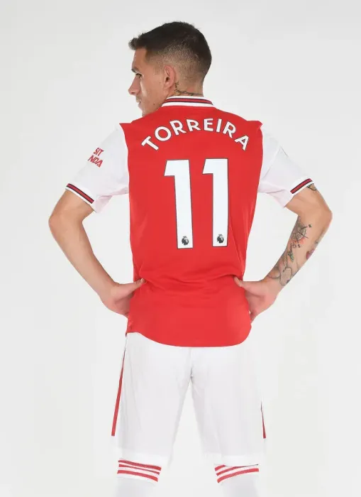 Framed Print : Arsenal's Lucas Torreira at 2019-2020 Pre-Season Training