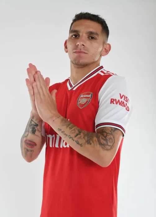 Framed Print : Arsenal's Lucas Torreira at 2019-2020 Team Photocall Framed Print : Arsenal's Lucas Torreira at 2019-2020 Team Photocall