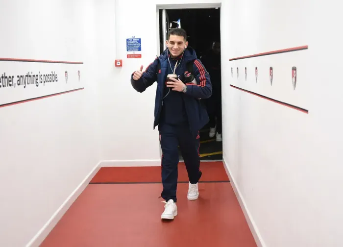 Framed Print : Arsenal's Lucas Torreira Arrives at Vitality Stadium Ahead of FA Cup Clash vs AFC Bournemouth