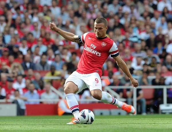 Arsenal's Lukas Podolski Scores Stunning Free-Kick: Arsenal 6-1 Southampton (Premier League, 2012-13)