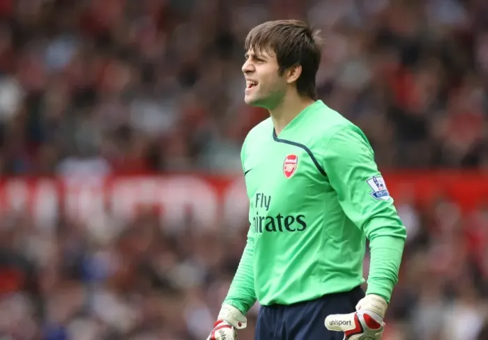 Framed Print : Arsenal's Lukasz Fabianski Shines in 0:0 Draw Against Manchester United, Old Trafford, 2009