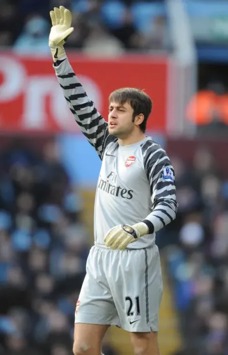 Framed Print : Arsenal's Lukasz Fabianski Stars in 4-2 Barclays Premier League Win Against Aston Villa Framed Print : Arsenal's Lukasz Fabianski Stars in 4-2 Barclays Premier League Win Against Aston Villa