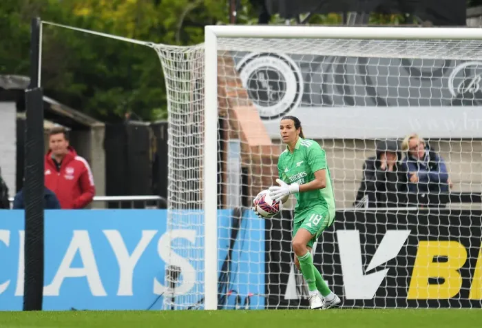 Framed Print : Arsenal's Lydia Williams in Action: Arsenal Women vs Aston Villa Women, FA WSL, May 2022 Framed Print : Arsenal's Lydia Williams in Action: Arsenal Women vs Aston Villa Women, FA WSL, May 2022