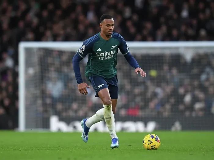 Framed Print : Arsenal's Magalhaes Shines in Defensive Masterclass vs. Fulham, Premier League 2023-24 Framed Print : Arsenal's Magalhaes Shines in Defensive Masterclass vs. Fulham, Premier League 2023-24