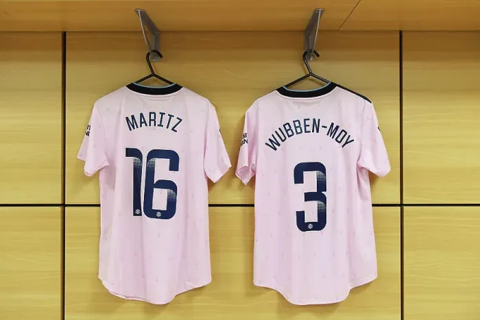 Framed Print : Arsenal's Maritz and Wubben-Moy Prepare for Aston Villa Showdown