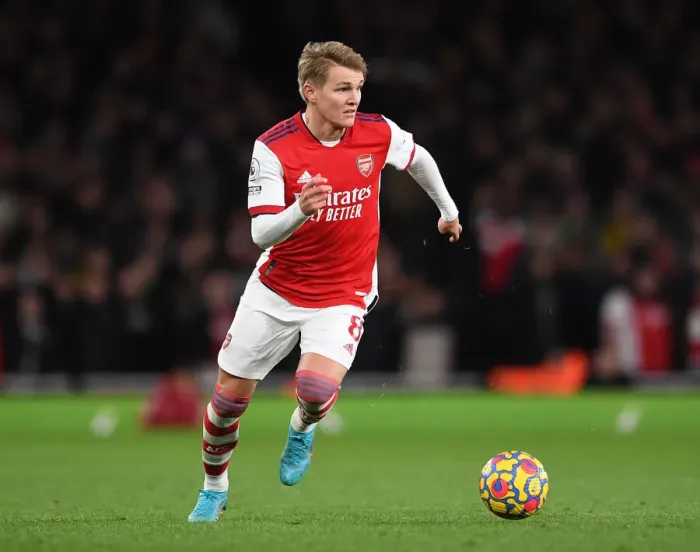 Framed Print : Arsenal's Martin Odegaard in Action Against Wolverhampton Wanderers - Premier League 2021-22 Framed Print : Arsenal's Martin Odegaard in Action Against Wolverhampton Wanderers - Premier League 2021-22