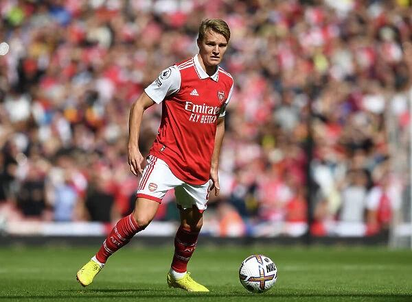 Arsenal's Martin Odegaard Faces Off Against Tottenham in the 2022-23 Premier League Clash