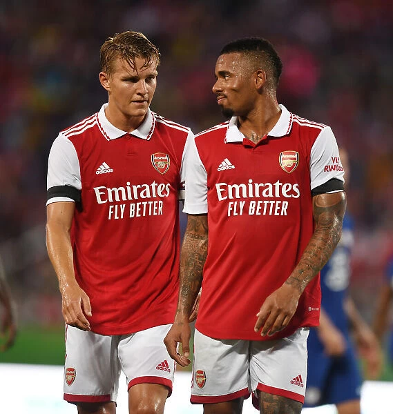 Arsenal's Martin Odegaard and Gabriel Jesus Face Off Against Chelsea in Florida Cup Pre-Season Clash
