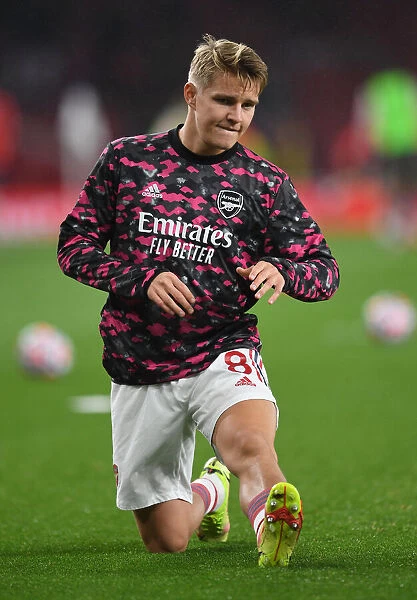Arsenal's Martin Odegaard Gears Up for Arsenal v Crystal Palace in Premier League