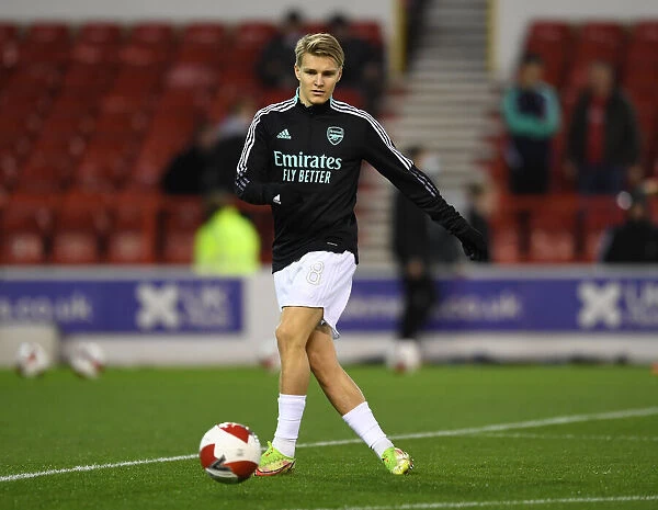 Arsenal's Martin Odegaard Prepares for Nottingham Forest FA Cup Clash