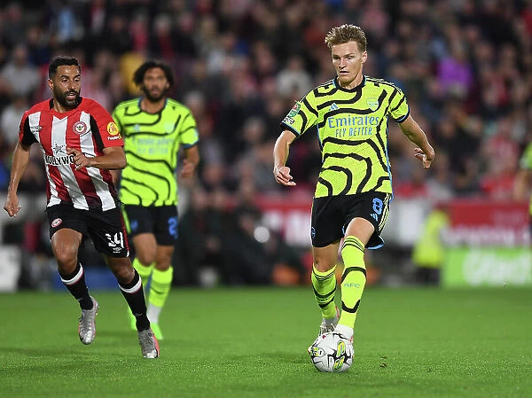 Arsenal's Martin Odegaard Shines in Carabao Cup Clash Against Brentford