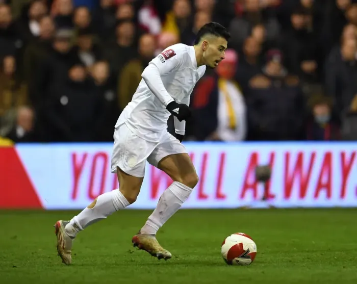 Framed Print : Arsenal's Martinelli Shines in FA Cup Third Round Clash vs. Nottingham Forest
