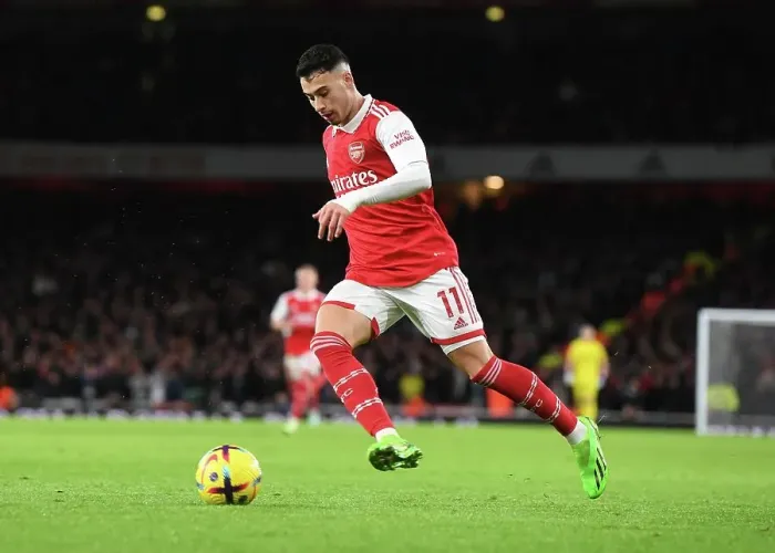 Framed Print : Arsenal's Martinelli Shines in Premier League Clash Against Newcastle Framed Print : Arsenal's Martinelli Shines in Premier League Clash Against Newcastle