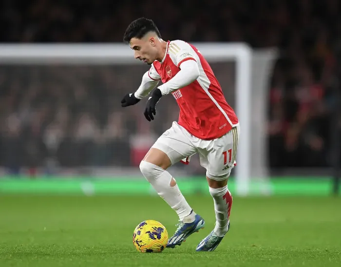 Framed Print : Arsenal's Martinelli Shines in Premier League Clash Against West Ham (2023-24) Framed Print : Arsenal's Martinelli Shines in Premier League Clash Against West Ham (2023-24)