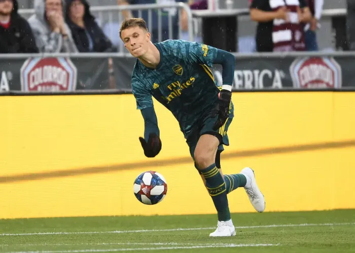 Framed Print : Arsenal's Matt Macey Impresses in Pre-Season Training Session with Colorado Rapids