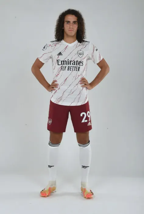 Framed Print : Arsenal's Matteo Guendouzi in Action: Training Sessions, 2020-21 Season