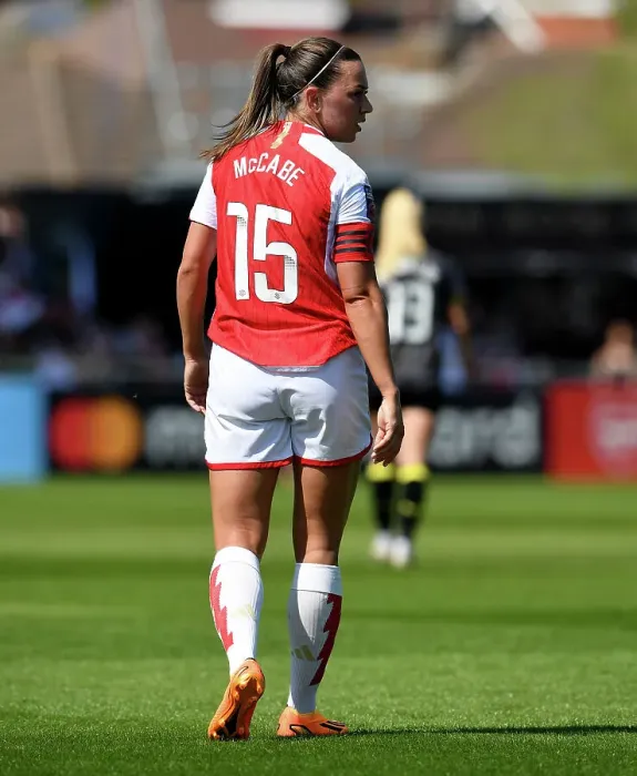 Framed Print : Arsenal's McCabe Stars in FA Women's Super League Clash Against Aston Villa Framed Print : Arsenal's McCabe Stars in FA Women's Super League Clash Against Aston Villa