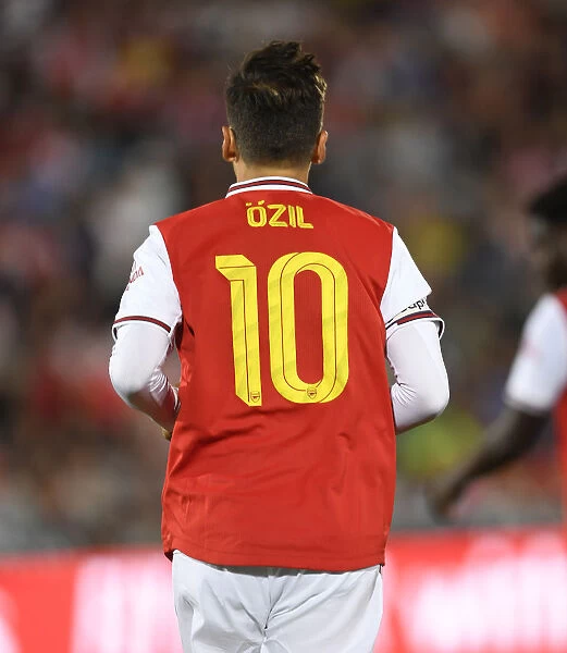 Arsenal's Mesut Ozil in Action: Pre-Season Clash against Colorado Rapids, 2019