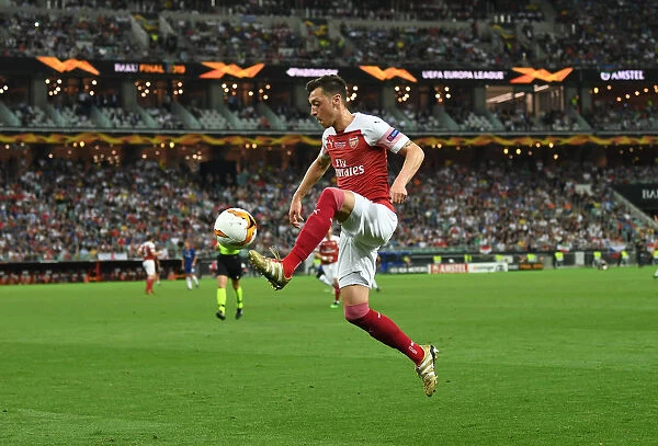 Arsenal's Mesut Ozil in UEFA Europa League Final Against Chelsea, Baku 2019