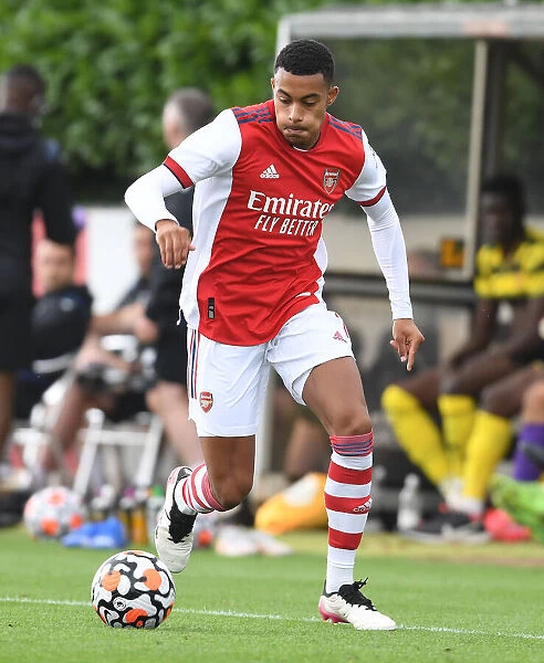 Arsenal's Miguel Azeez in Action during Pre-Season Match against Watford