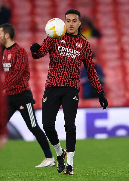 Arsenal's Miguel Azeez Prepares for Europa League Clash against Rapid Wien at Emirates Stadium