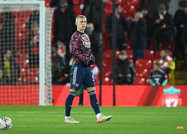 Arsenal's Mika Biereth Gears Up for Carabao Cup Semi-Final Showdown at Anfield
