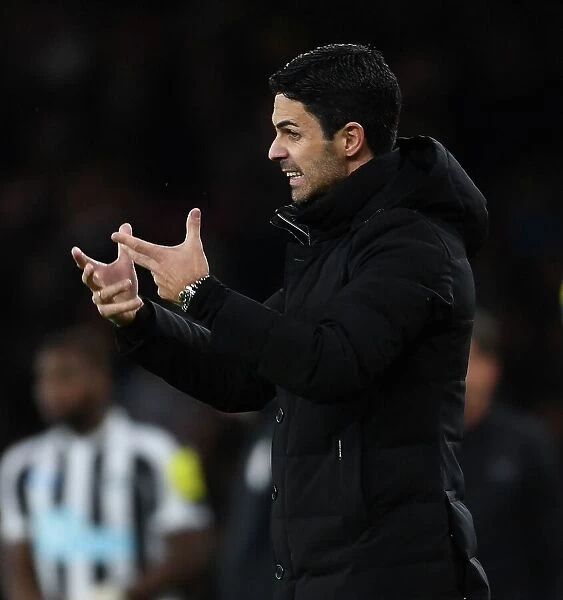 Arsenal's Mikel Arteta Leads the Charge Against Newcastle United in Premier League Clash