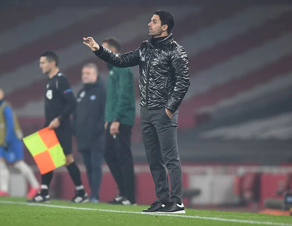 Arsenal's Mikel Arteta Leads Team Against Molde in Europa League Group Stage