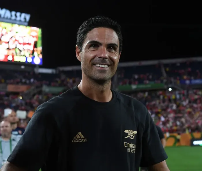 Framed Print : Arsenal's Mikel Arteta Reacts after Florida Cup Match against Chelsea Framed Print : Arsenal's Mikel Arteta Reacts after Florida Cup Match against Chelsea