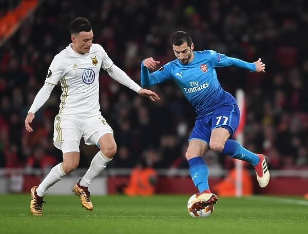 Arsenal's Mkhitaryan Faces Off Against Östersunds Hopcutt in Europa League Clash