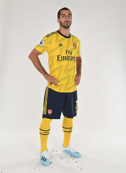 Arsenal's Mkhitaryan Poses at 2019-20 Pre-Season Photocall