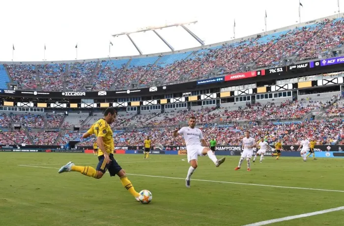 Framed Print : Arsenal's Mkhitaryan Shines in 2019 International Champions Cup Clash Against Fiorentina Framed Print : Arsenal's Mkhitaryan Shines in 2019 International Champions Cup Clash Against Fiorentina
