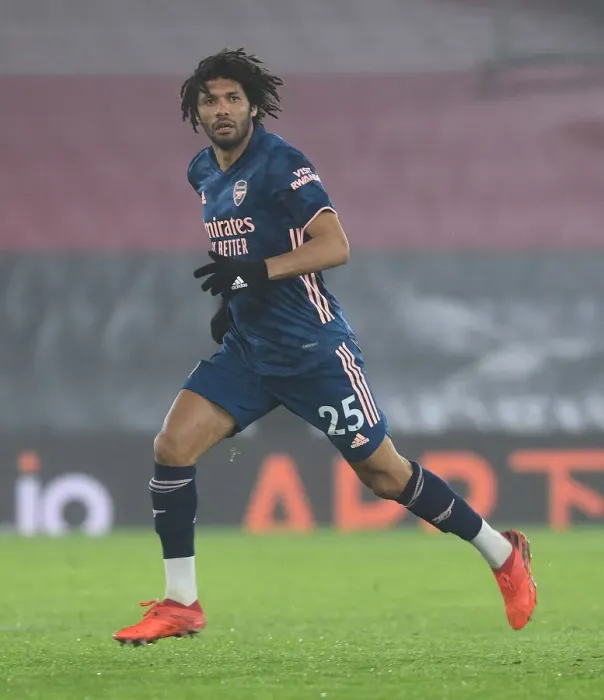 Framed Print : Arsenal's Mo Elneny in Action at Empty Southampton Stadium - Premier League 2020-21 Framed Print : Arsenal's Mo Elneny in Action at Empty Southampton Stadium - Premier League 2020-21