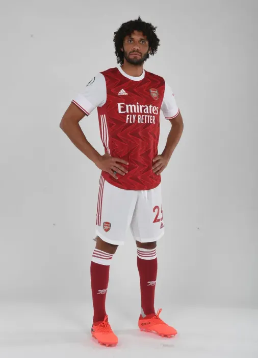 Framed Print : Arsenal's Mo Elneny Training at London Colney