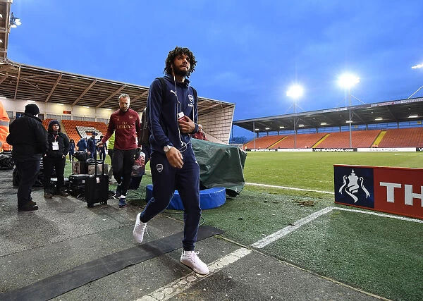 Arsenal's Mohamed Elneny Prepares for FA Cup Clash against Blackpool