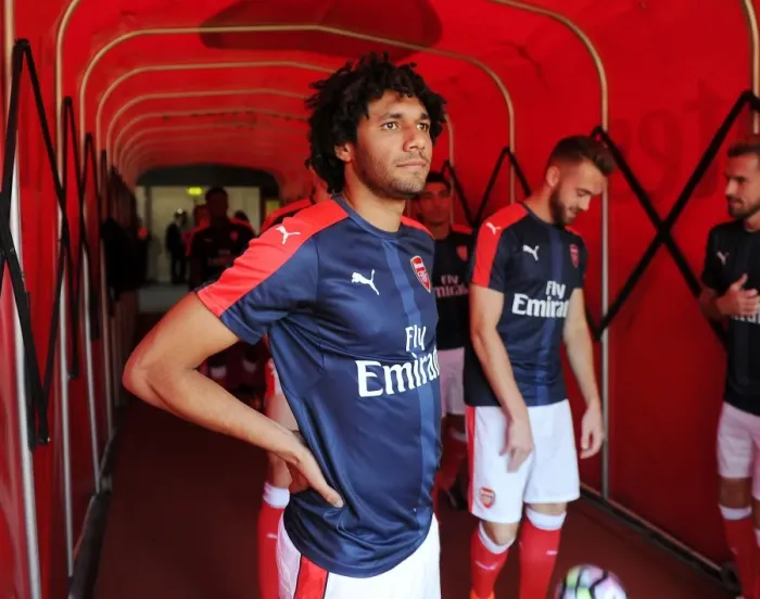 Framed Print : Arsenal's Mohamed Elneny Readies for Arsenal vs. Liverpool Showdown (2016-17) Framed Print : Arsenal's Mohamed Elneny Readies for Arsenal vs. Liverpool Showdown (2016-17)