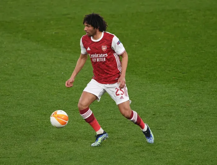 Framed Print : Arsenal's Mohamed Elneny in UEFA Europa League Action Against Olympiacos (Behind Closed Doors) Framed Print : Arsenal's Mohamed Elneny in UEFA Europa League Action Against Olympiacos (Behind Closed Doors)