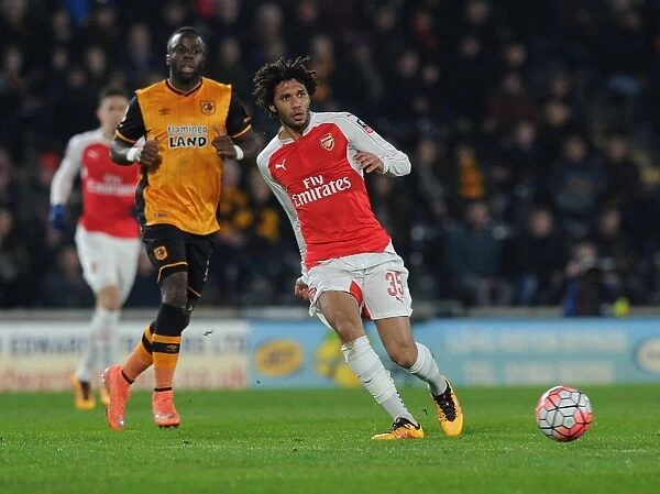 Arsenal's Mohamed Elneny: Unyielding Midfielder Stars in FA Cup Fifth Round Replay Against Hull City