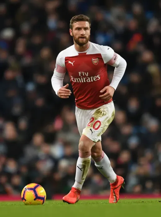Framed Print : Arsenal's Mustafi Faces Off Against Manchester City: A Premier League Battle, February 2019 Framed Print : Arsenal's Mustafi Faces Off Against Manchester City: A Premier League Battle, February 2019