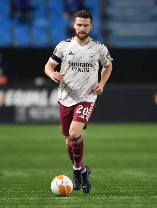 Framed Print : Arsenal's Mustafi Faces Off Against Molde in Europa League Group Stage