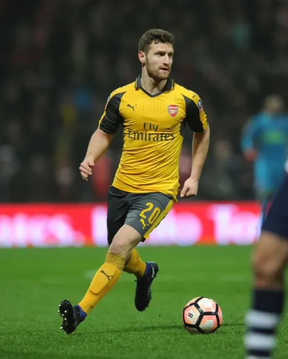 Framed Print : Arsenal's Mustafi Faces Preston North End in FA Cup Third Round Framed Print : Arsenal's Mustafi Faces Preston North End in FA Cup Third Round