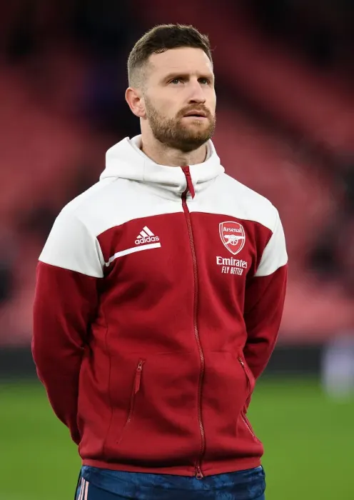 Framed Print : Arsenal's Mustafi Gears Up for Arsenal v Rapid Wien Europa League Clash Framed Print : Arsenal's Mustafi Gears Up for Arsenal v Rapid Wien Europa League Clash