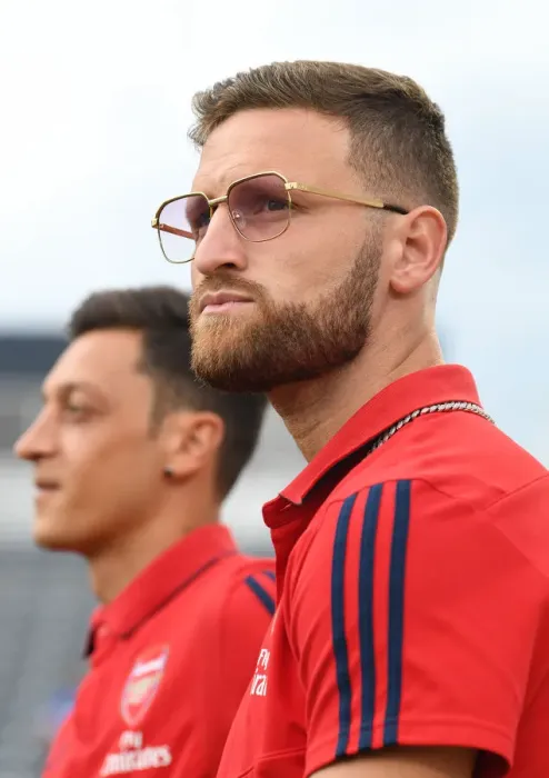 Framed Print : Arsenal's Mustafi Prepares for Colorado Rapids Clash
