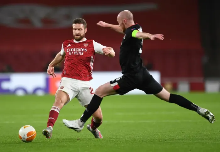 Framed Print : Arsenal's Mustafi Scores in Empty Emirates: Arsenal FC vs. Dundalk FC, UEFA Europa League 2020-21 Framed Print : Arsenal's Mustafi Scores in Empty Emirates: Arsenal FC vs. Dundalk FC, UEFA Europa League 2020-21