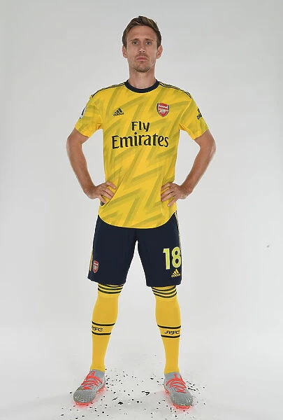 Arsenal's Nacho Monreal at 2019-20 Season Kick-Off Training
